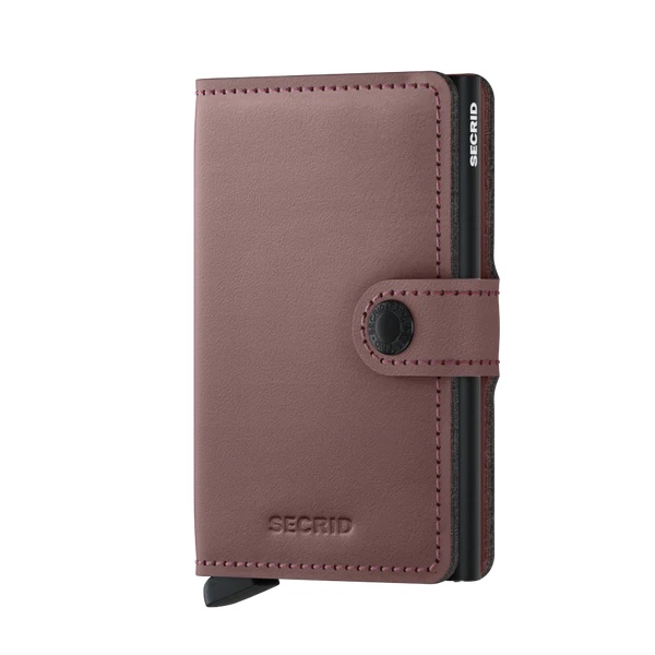 Secrid miniwallet matte rose front 600x