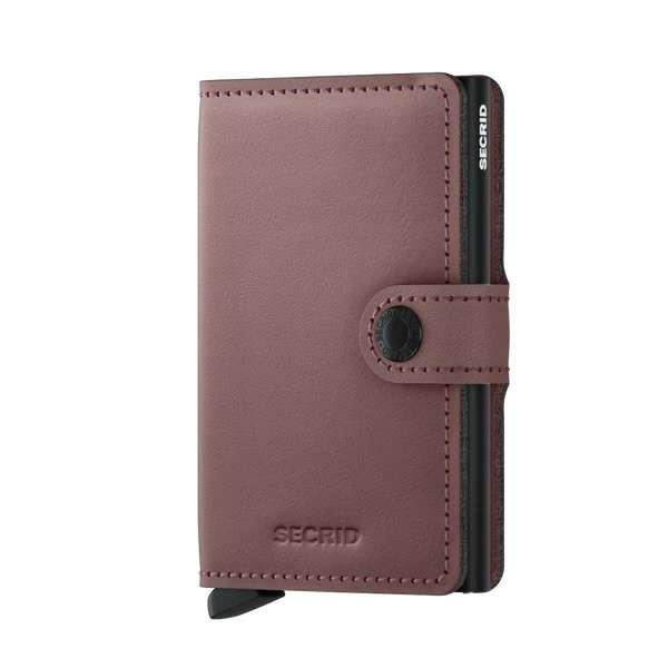 Secrid miniwallet matte rose front 600x